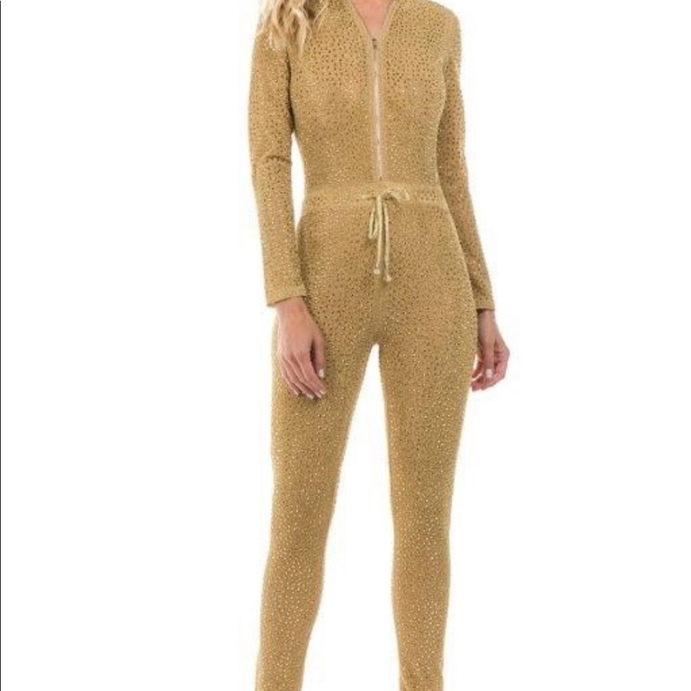 Rhinestone Jumpsuit